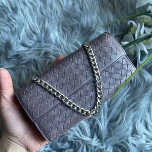 Authentic BOTTEGA VENETA long wallet (KLV12)